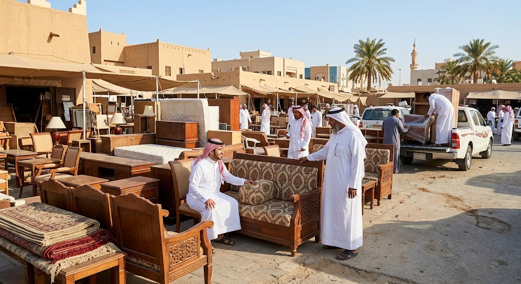 أفضل محلات وشركات شراء الاثاث المستعمل حي الفلاح بالرياض بأعلى الأسعار ونقل فوري
