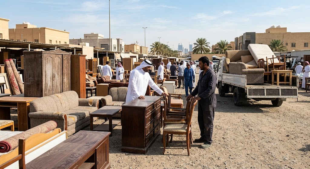 شراء الاثاث المستعمل حي الحمراء بالرياض - خدمات تقييم وشراء العفش المستعمل